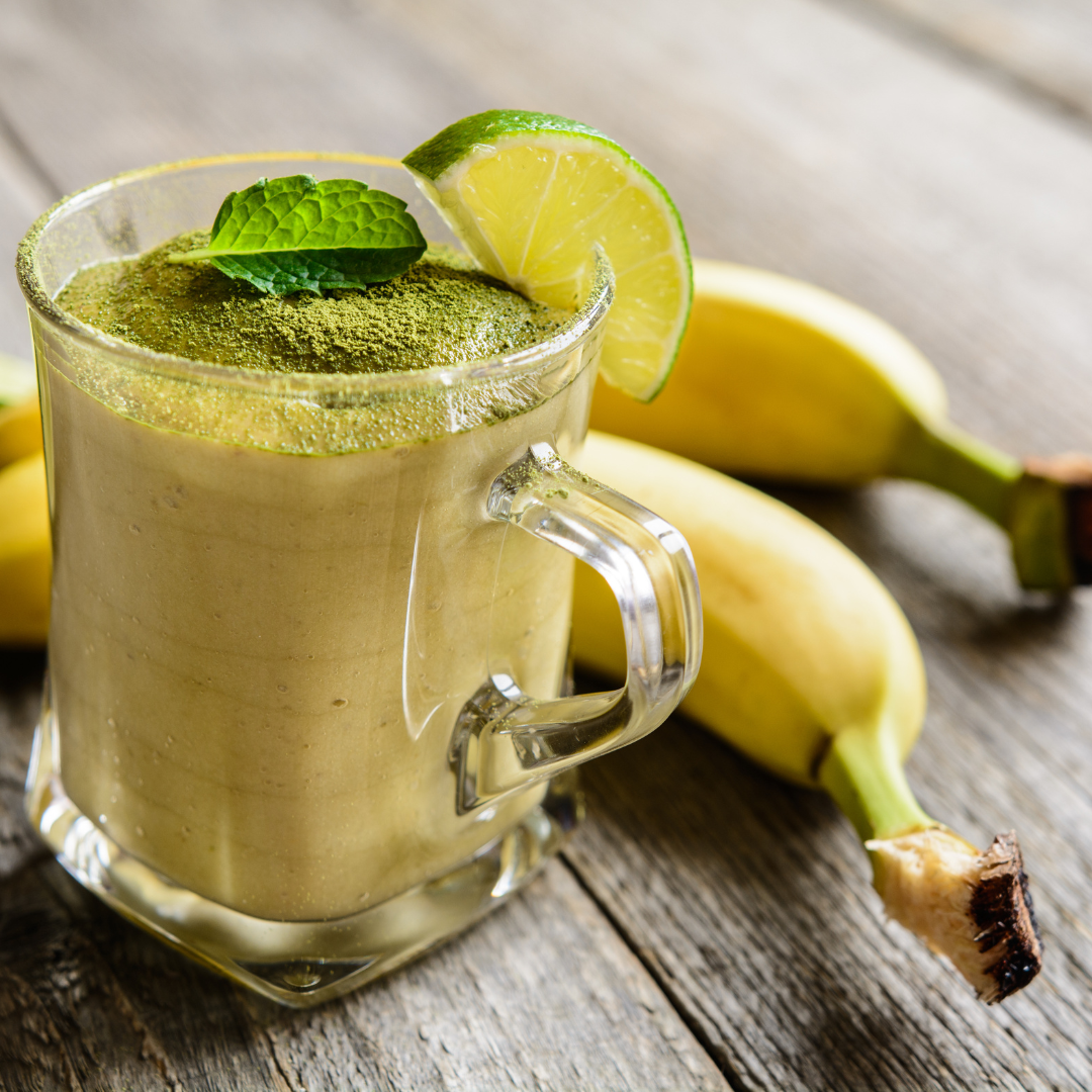 Banana Bliss Matcha Smoothie